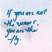 If you are not the answer